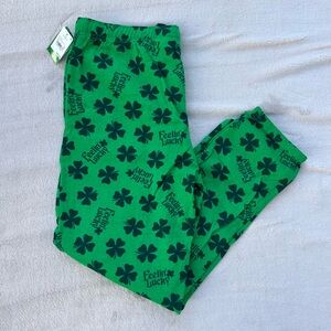 NWT Shamrock Pajama Pants